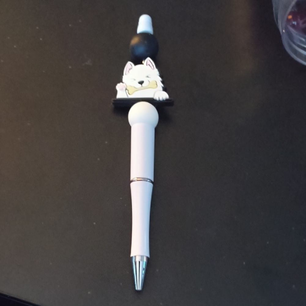 Cute Cat Pen with Black and White Design